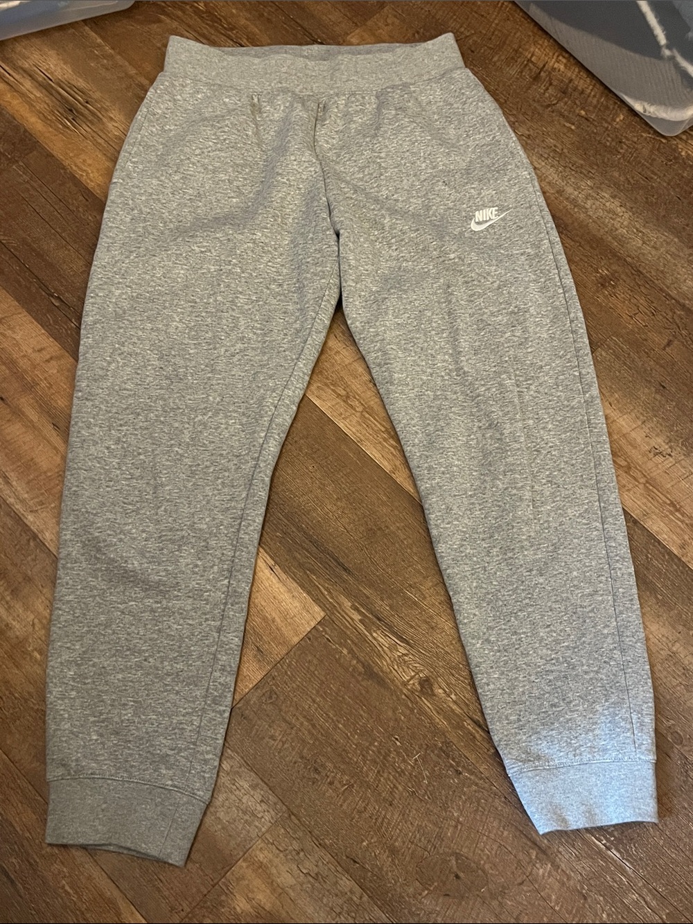 Nike Men’s Gray Heather Fleece Joggers